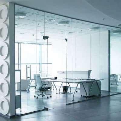Стеклянные перегородки